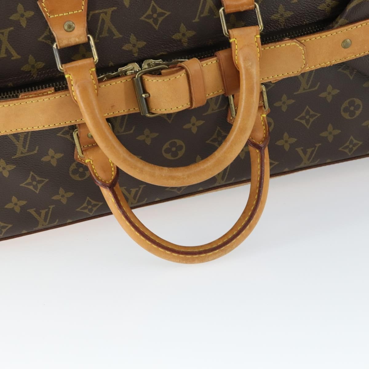 Louis Vuitton Cruiser Handbag Monogram Canvas, BROWN, CANVAS, Travel bag