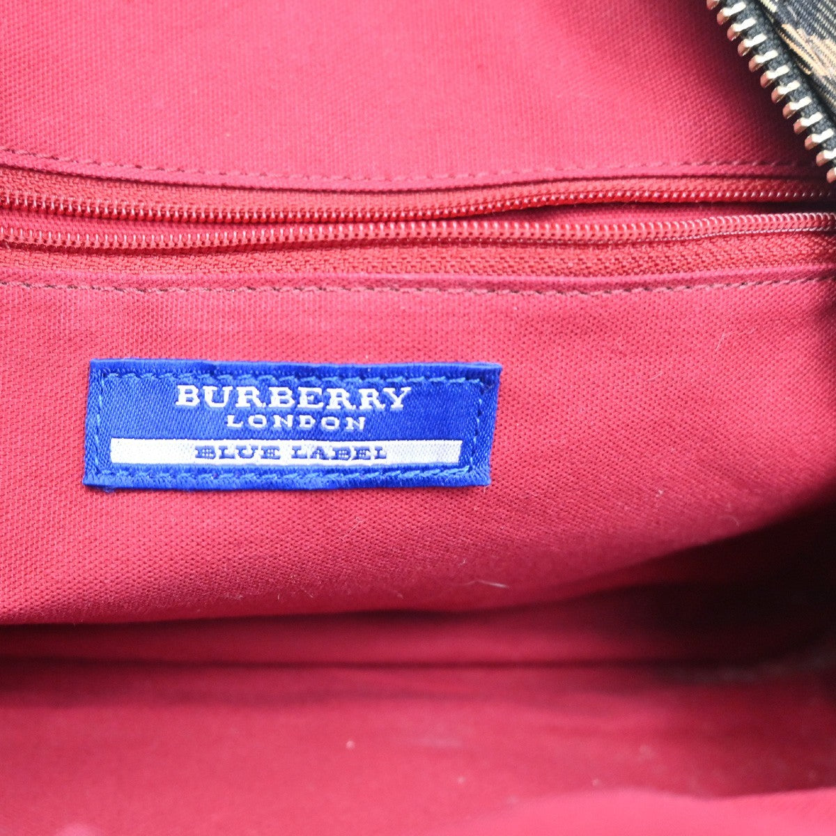 Burberry Blue Label Tote Bag Canvas, BROWN, CANVAS, Tote bag