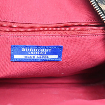 Burberry Blue Label Tote Bag Canvas, BROWN, CANVAS, Tote bag