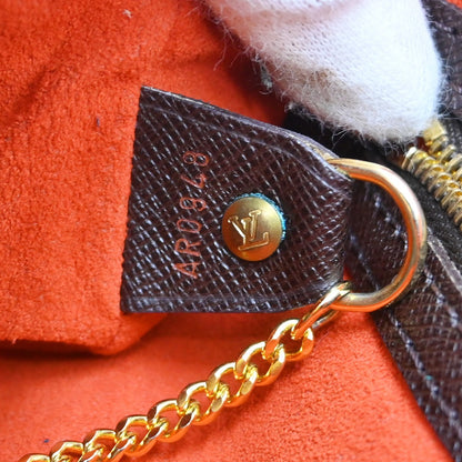 Louis Vuitton Marais Bucket Bag Damier, Brown, Canvas, Tote Bag