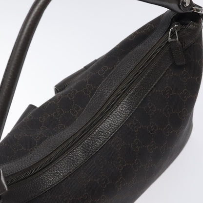 Gucci Abbey Pocket Hobo GG Canvas, BROWN, CANVAS, Shoulder bag