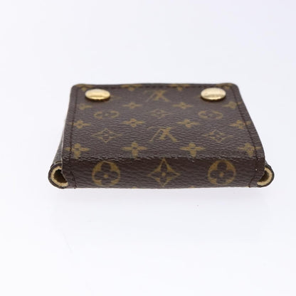 Louis Vuitton CASE JEWELRY BOX Canvas, BROWN, CANVAS, Wallets