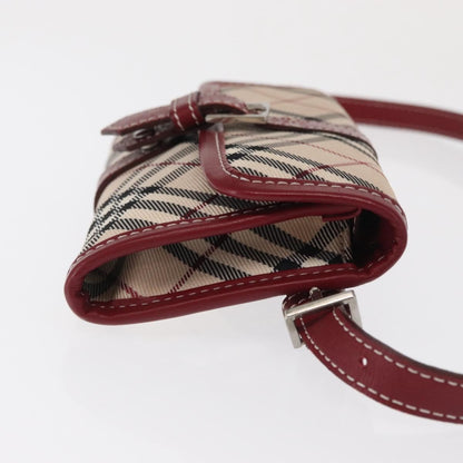 Burberry Waist Bag Vintage Check Canvas, BEIGE, CANVAS, Clutche & pouche