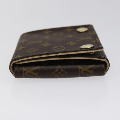 Louis Vuitton CASE JEWELRY BOX Canvas, BROWN, CANVAS, Wallets