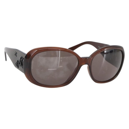 Chanel Camélia sunglasses Plastic, Brown, Plastic, Sunglasses