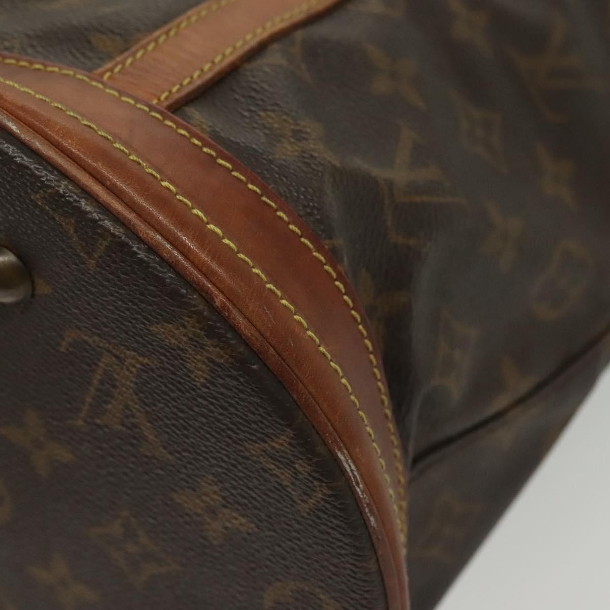 Louis Vuitton Bucket Bag Monogram Canvas, BROWN, CANVAS, Handbag
