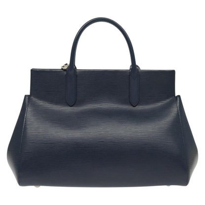 Louis Vuitton Marly Handbag Epi Leather, NAVY, LEATHER, Handbag