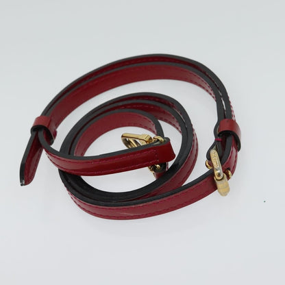 Louis Vuitton Monceau Handbag Vernis, BURGUNDY, PATENT_LEATHER, Handbag