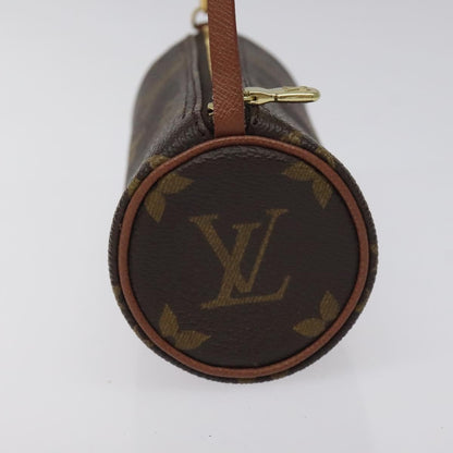 Louis Vuitton Papillon Pochette Monogram Canvas, BROWN, CANVAS, Handbag
