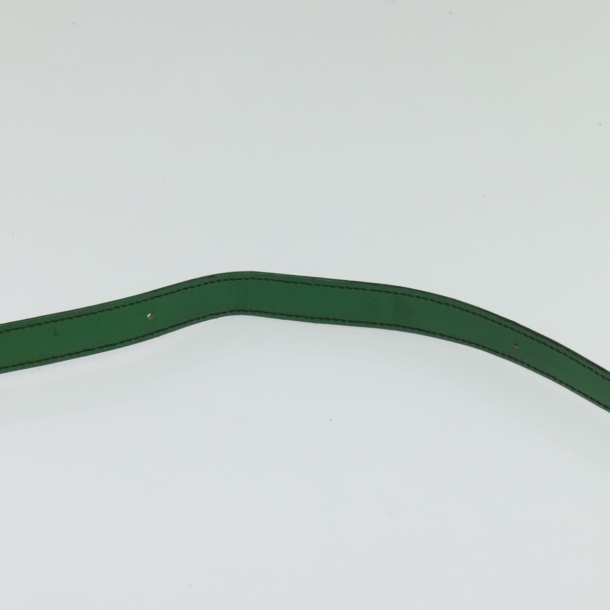 Louis Vuitton Cartouchiere Handbag Epi Leather, Green, Leather, Shoulder Bag