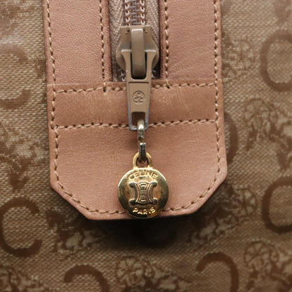 Celine Vintage Macadam Handbag Macadam, BEIGE, LEATHER, Handbag