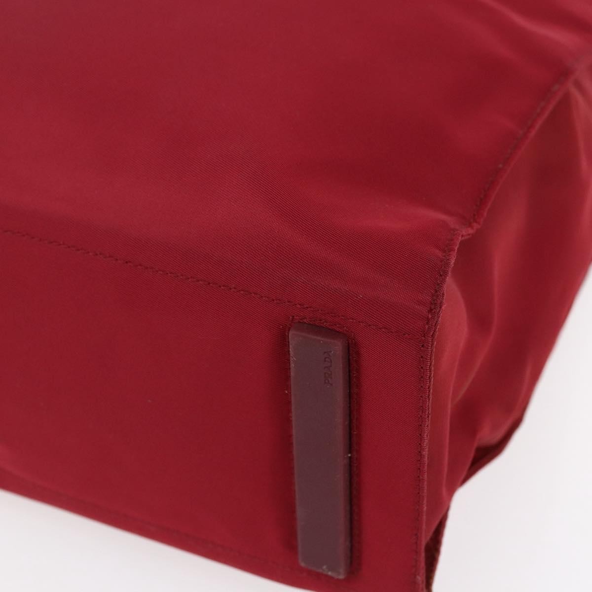 Prada Vintage Tote Tessuto, RED, NYLON, Tote bag