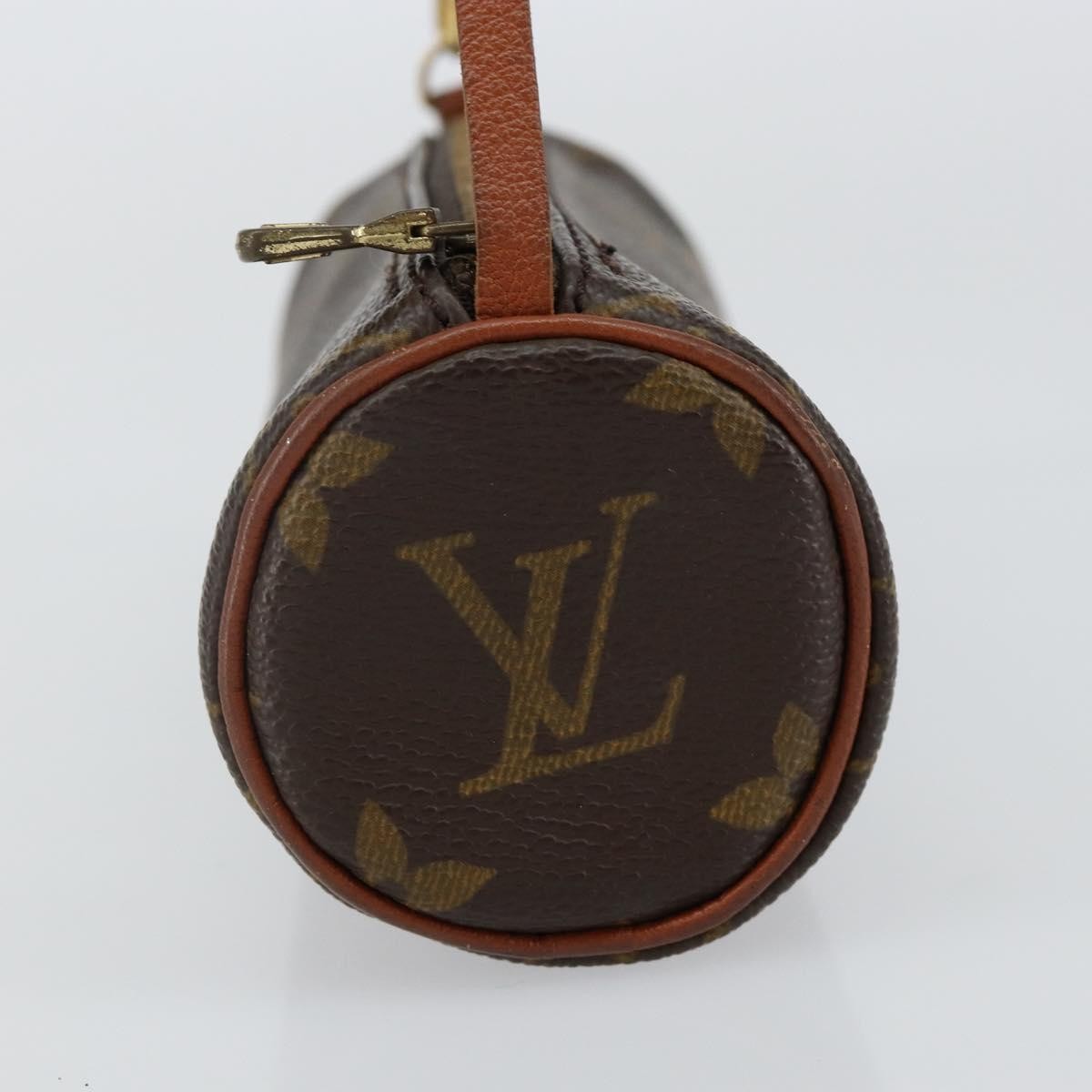 Louis Vuitton Papillon Pochette Monogram Canvas, BROWN, CANVAS, Handbag
