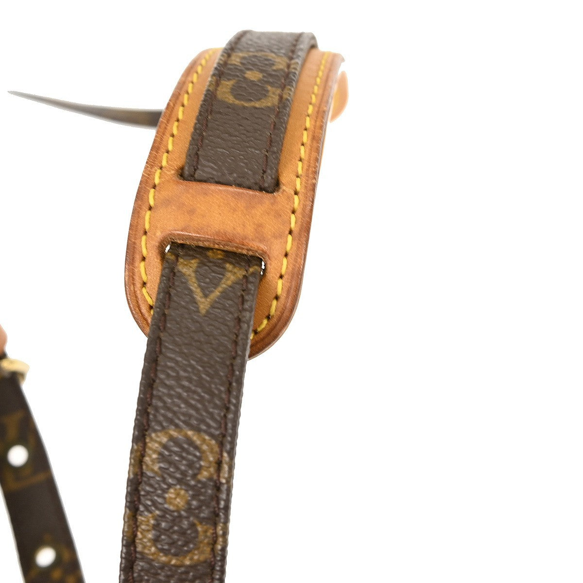 Louis Vuitton Danube Handbag Monogram Canvas, BROWN, CANVAS, Shoulder bag