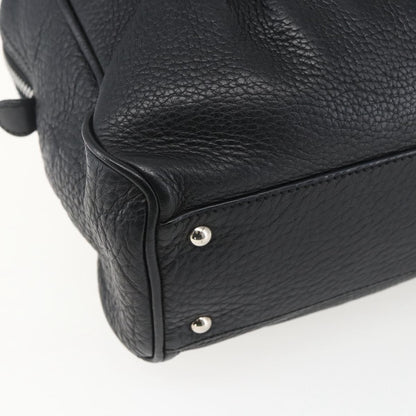Salvatore Ferragamo Gancini Buckle Shoulder Bag Leather, Black, Leather, Shoulder Bag