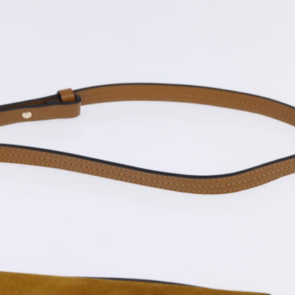 Chloe Faye Shoulder Bag Leather and Suede, BEIGE, SUEDE, Shoulder bag