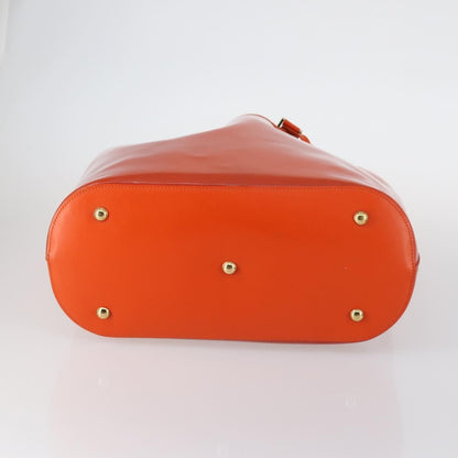 Louis Vuitton Plage Lagoon Bay Handbag Vinyl Epi Leather, ORANGE, LEATHER, Tote bag