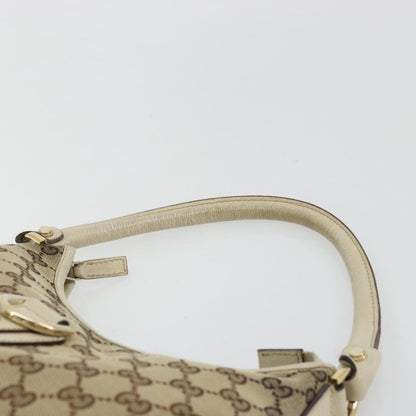 Gucci Abbey Shoulder Bag GG Canvas, Beige, Canvas, Shoulder Bag