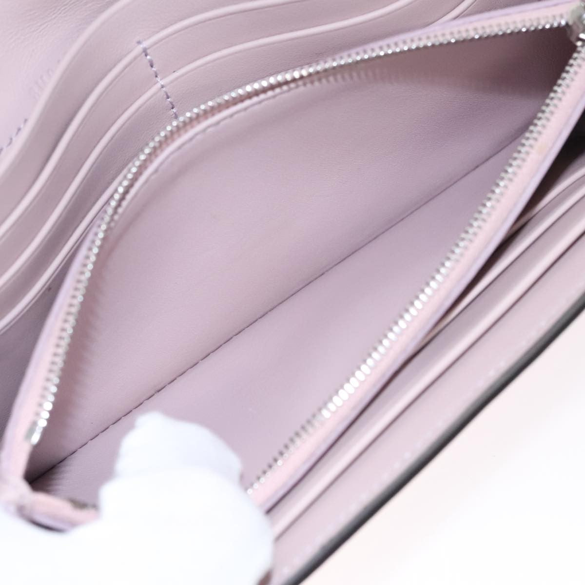 Fendi Peekaboo Wallet Leather, PINK, LEATHER, Wallets