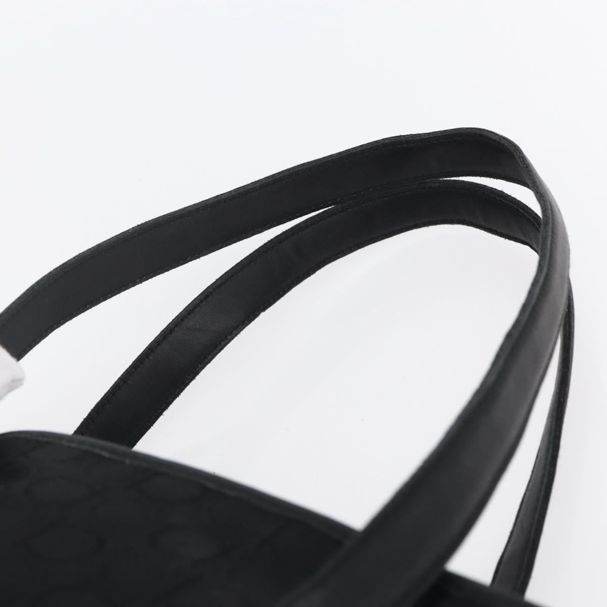 Salvatore Ferragamo Gancini Tote Gancini Canvas, BLACK, CANVAS, Tote bag