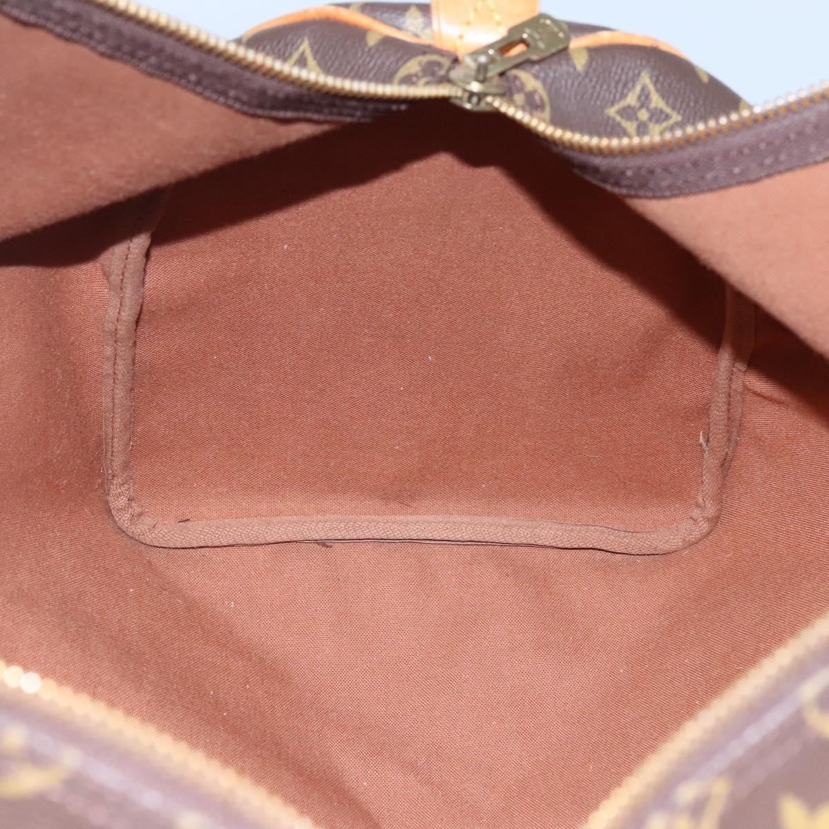 Louis Vuitton Keepall Bag Monogram Canvas, BROWN, CANVAS, Travel bag