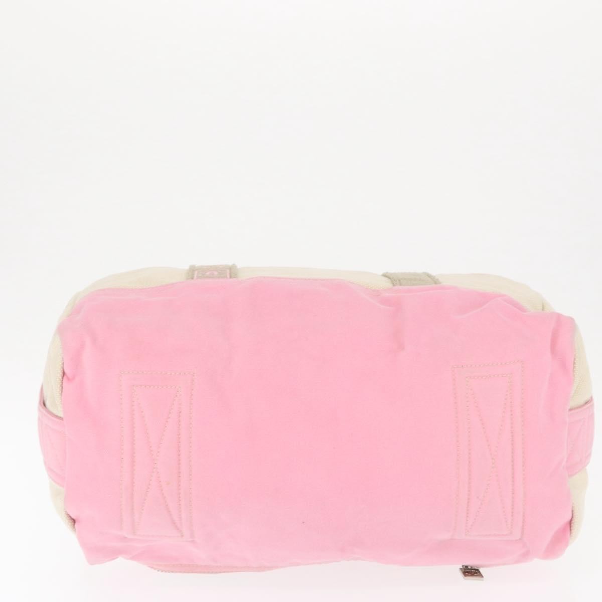 Chanel Sport Line Boston Ba Canvas, PINK, CANVAS, Travel bag