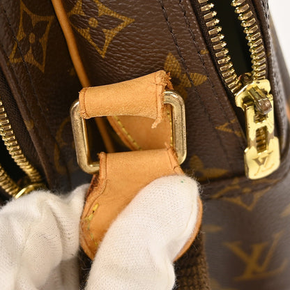 Louis Vuitton Reporter Bag Monogram Canvas, BROWN, CANVAS, Shoulder bag