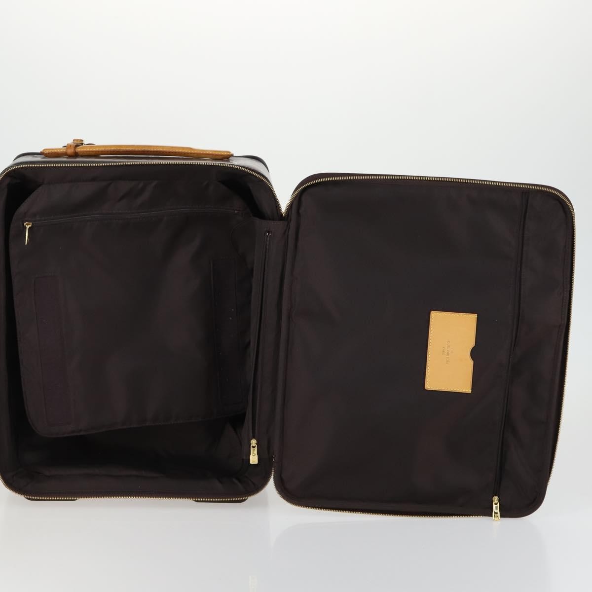 Louis Vuitton Pegase Luggage Monogram Vernis, BROWN, PATENT_LEATHER, Travel bag