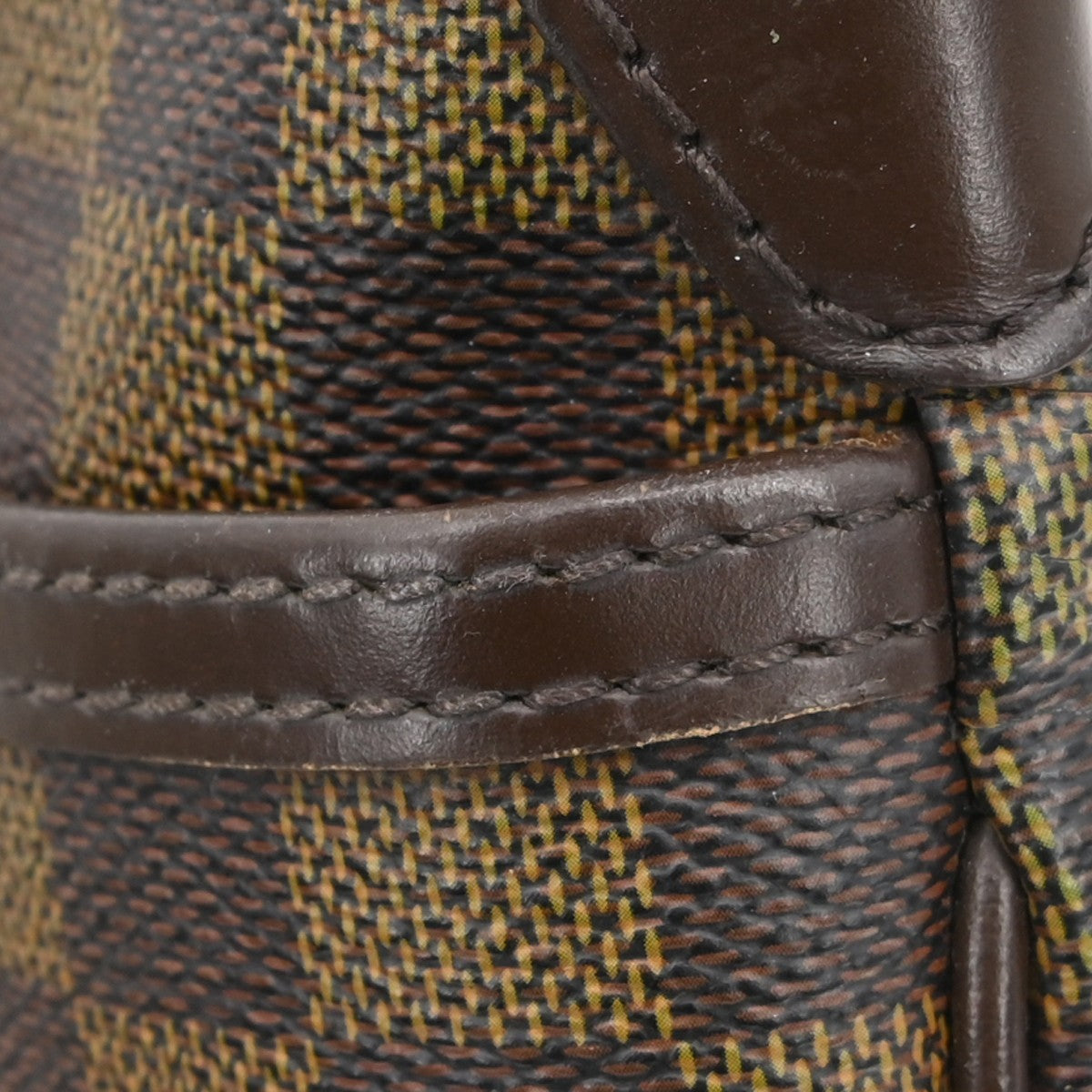 Louis Vuitton Bloomsbury Handbag Damier, Brown, Canvas, Shoulder Bag