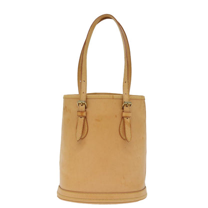 Louis Vuitton Marais Bucket Bag Nomade Leather, BEIGE, LEATHER, Handbag