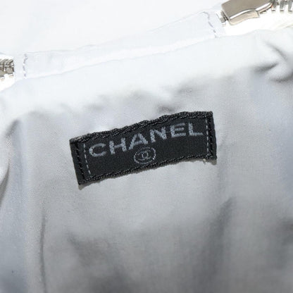 Chanel Sport Line Bottle Holder Nylon, WHITE, NYLON, Clutche & pouche