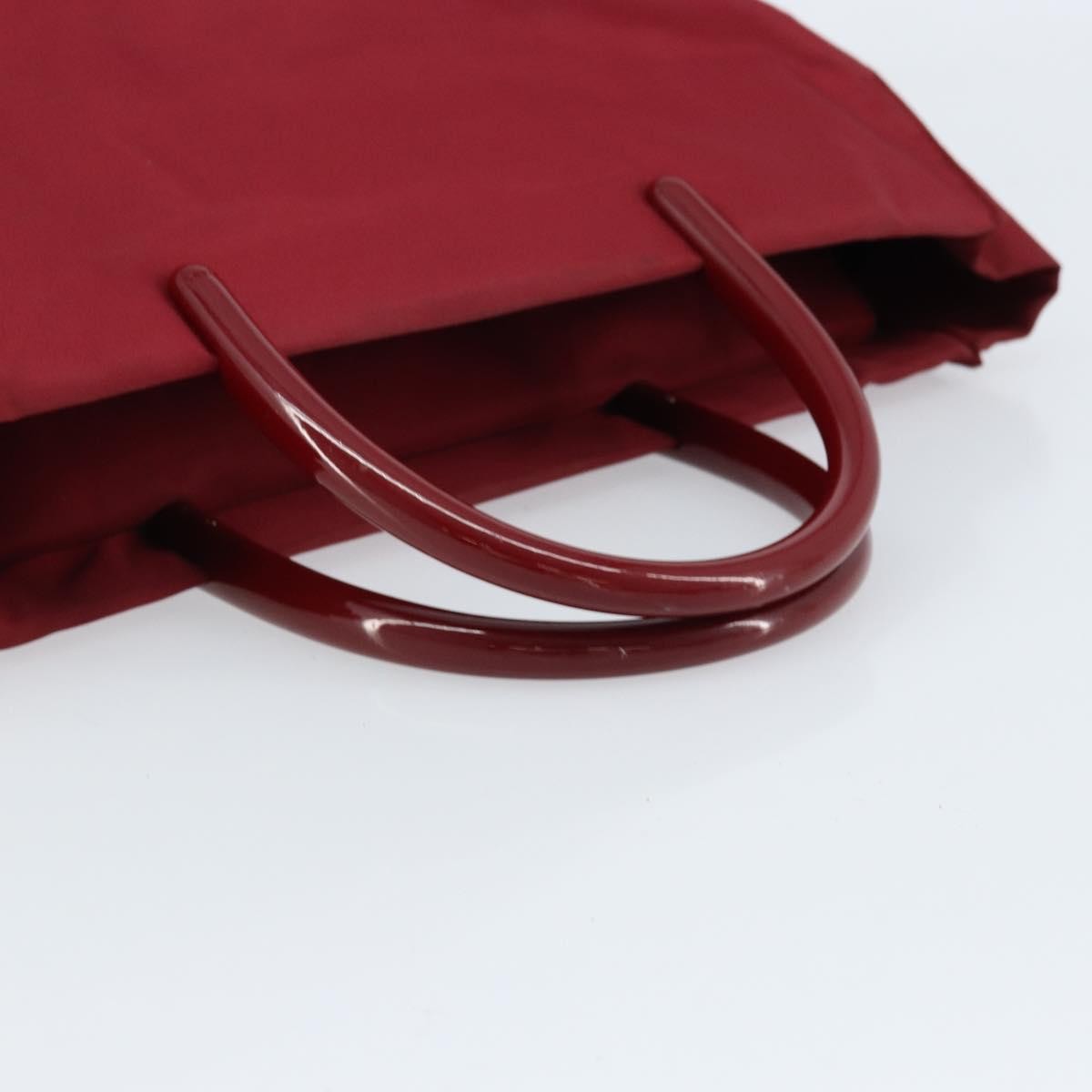 Prada Vintage Tote Tessuto, RED, NYLON, Tote bag