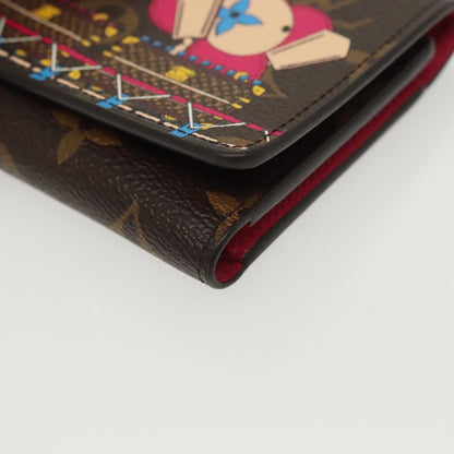 Louis Vuitton Victorine wallet Monogram Vivienne Japan Garden, BROWN, CANVAS, Wallets