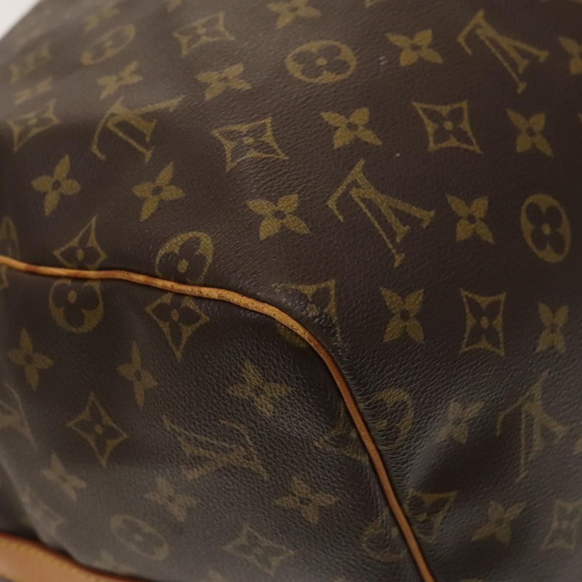 Louis Vuitton Keepall Bandouliere Bag Monogram Canvas, BROWN, CANVAS, Travel bag