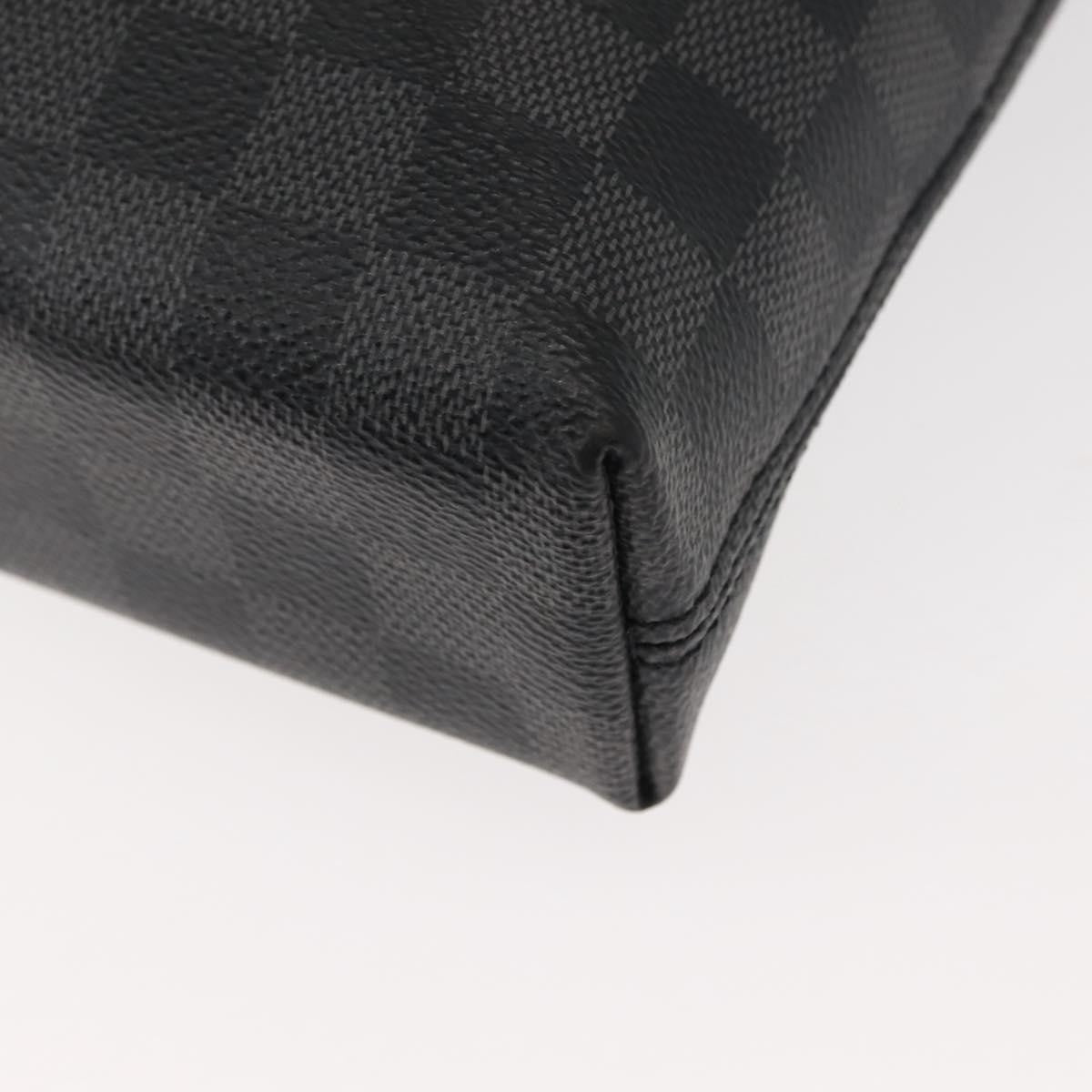 Louis Vuitton Porte-Documents Jour NM Bag Damier Graphite, BLACK, CANVAS, Briefcase