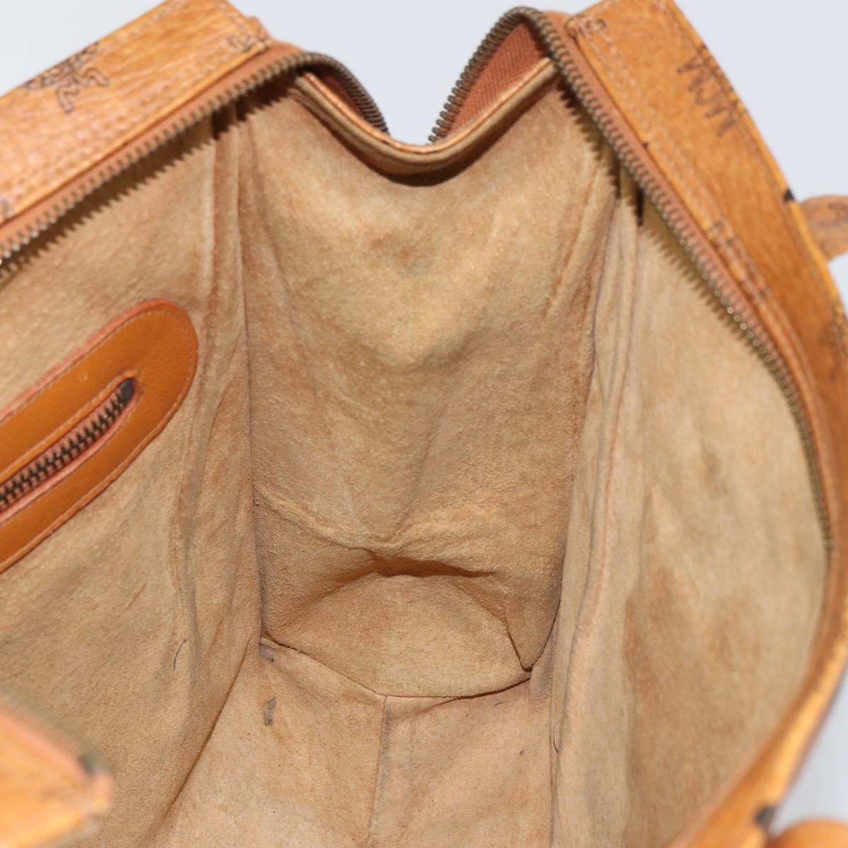 MCM Vintage Visetos Tote bag Canvas, BROWN, CANVAS, Tote bag
