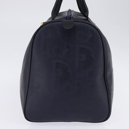 Christian Dior Lady Dior Boston Bag Canvas, NAVY, CANVAS, Travel bag