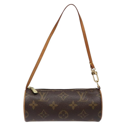 Louis Vuitton Papillon Pochette Monogram Canvas, BROWN, CANVAS, Handbag