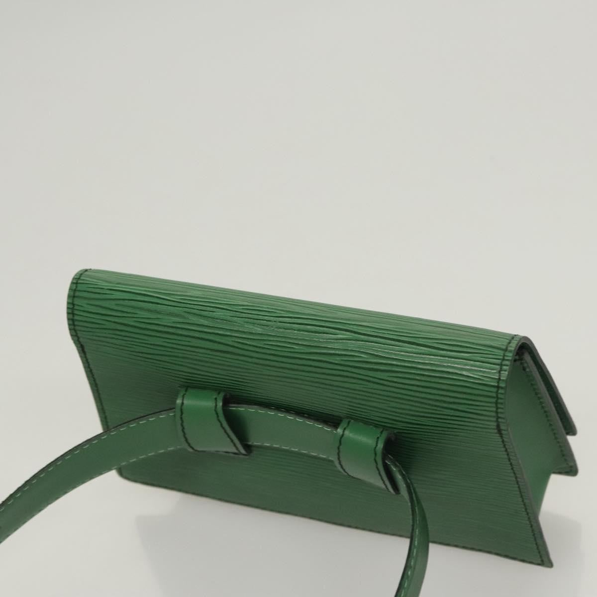 Louis Vuitton Tilsitt Bum Bag Epi Leather, GREEN, LEATHER, Travel bag