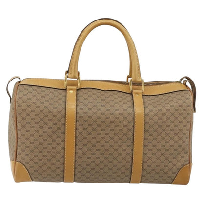 Gucci Vintage Travel bag GG Canvas, Beige, PVC, Travel Bag
