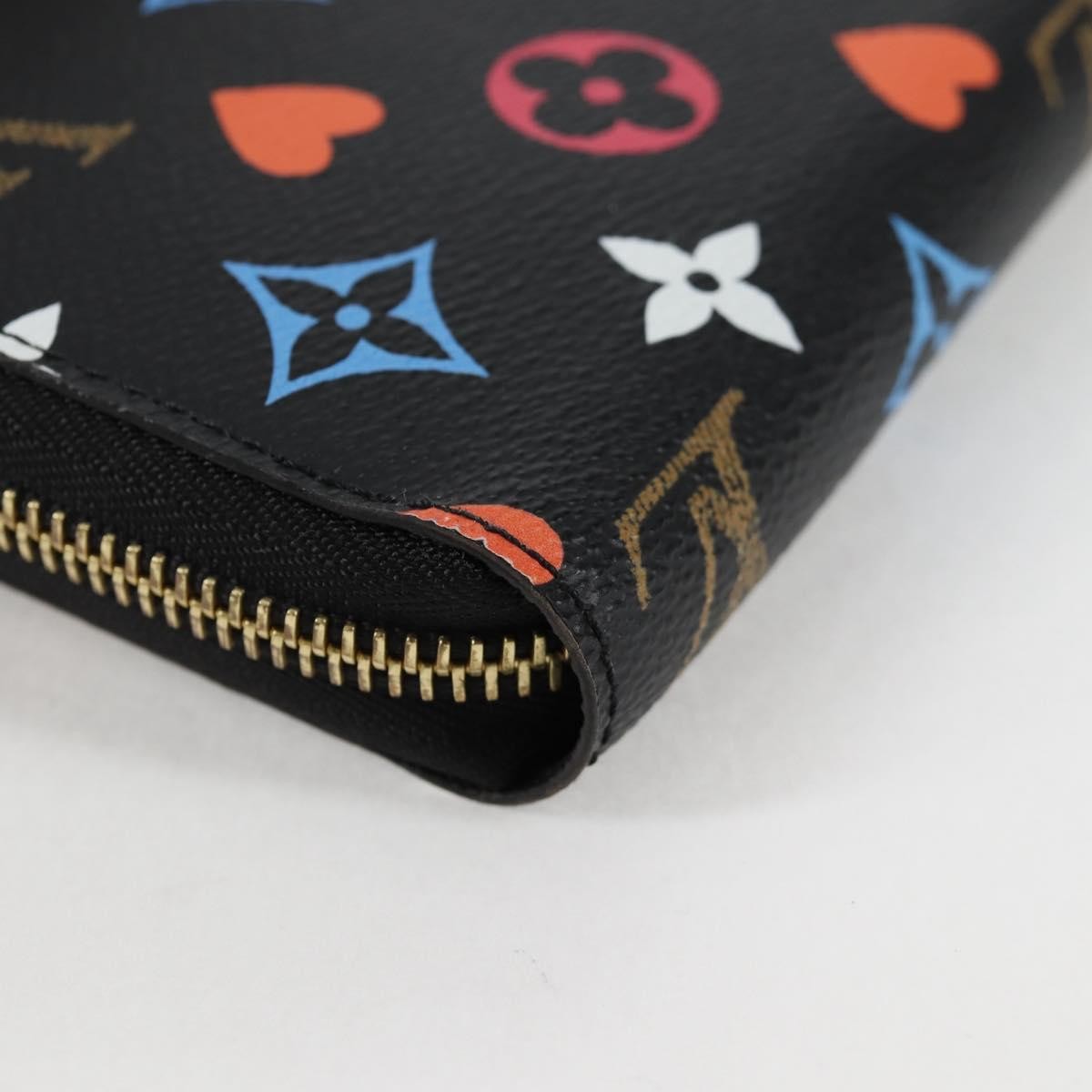 Louis Vuitton Zippy Wallet NM Monogram Canvas, BLACK, CANVAS, Wallets