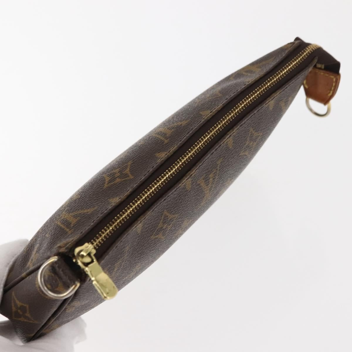 Louis Vuitton Pochette Accessoires NM Monogram Canvas, BROWN, CANVAS, Clutche & pouche