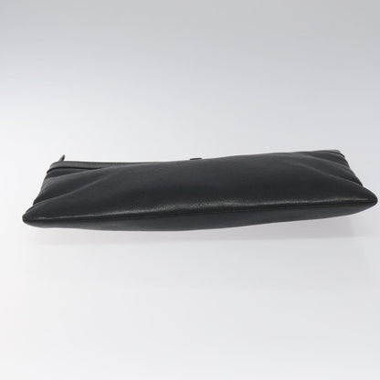 Louis Vuitton Discovery Pochette Monogram Shadow Leather, BLACK, LEATHER, Clutche & pouche