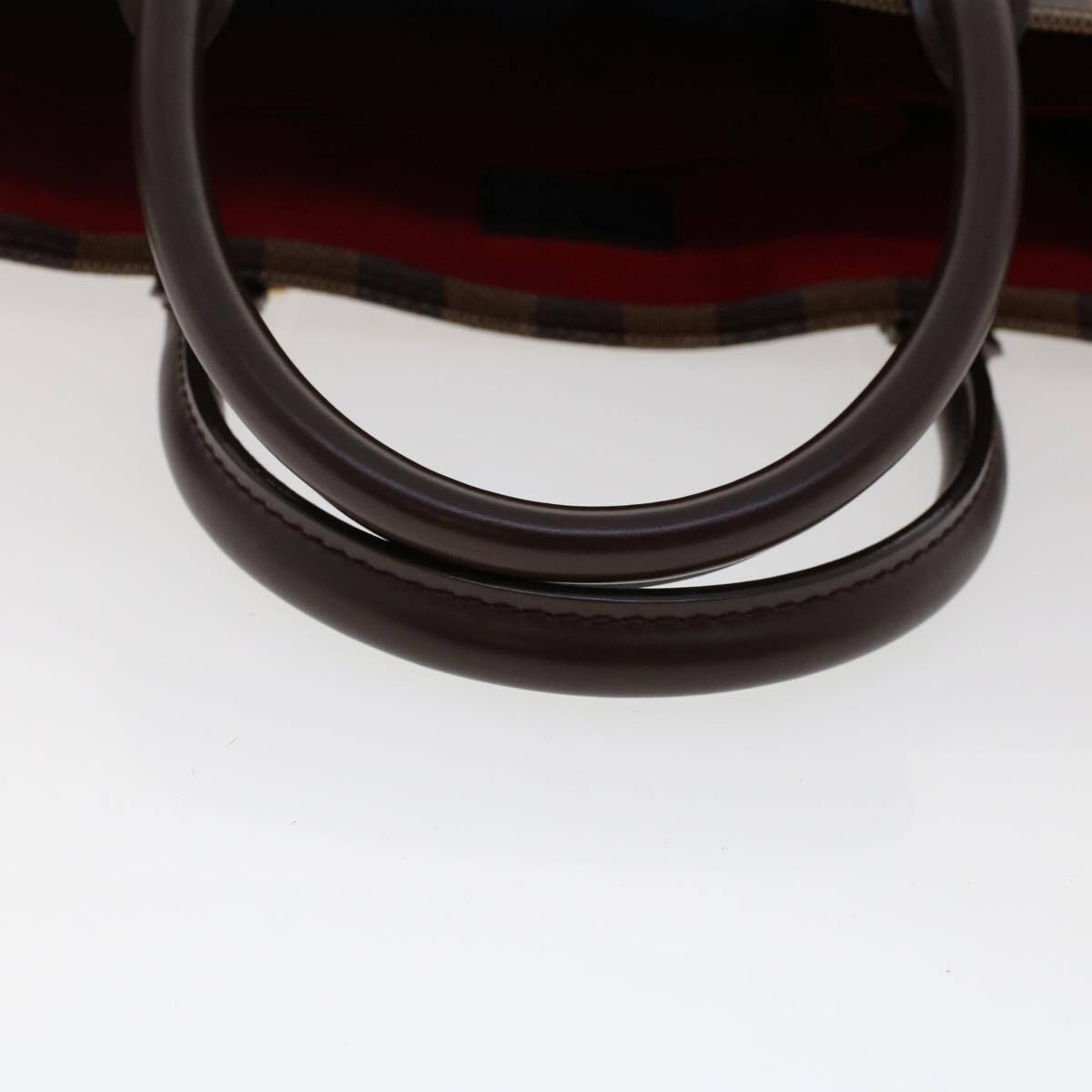 Louis Vuitton Sac Plat Bag Damier, BROWN, CANVAS, Handbag