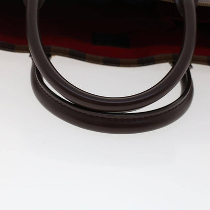 Louis Vuitton Sac Plat Bag Damier, BROWN, CANVAS, Handbag