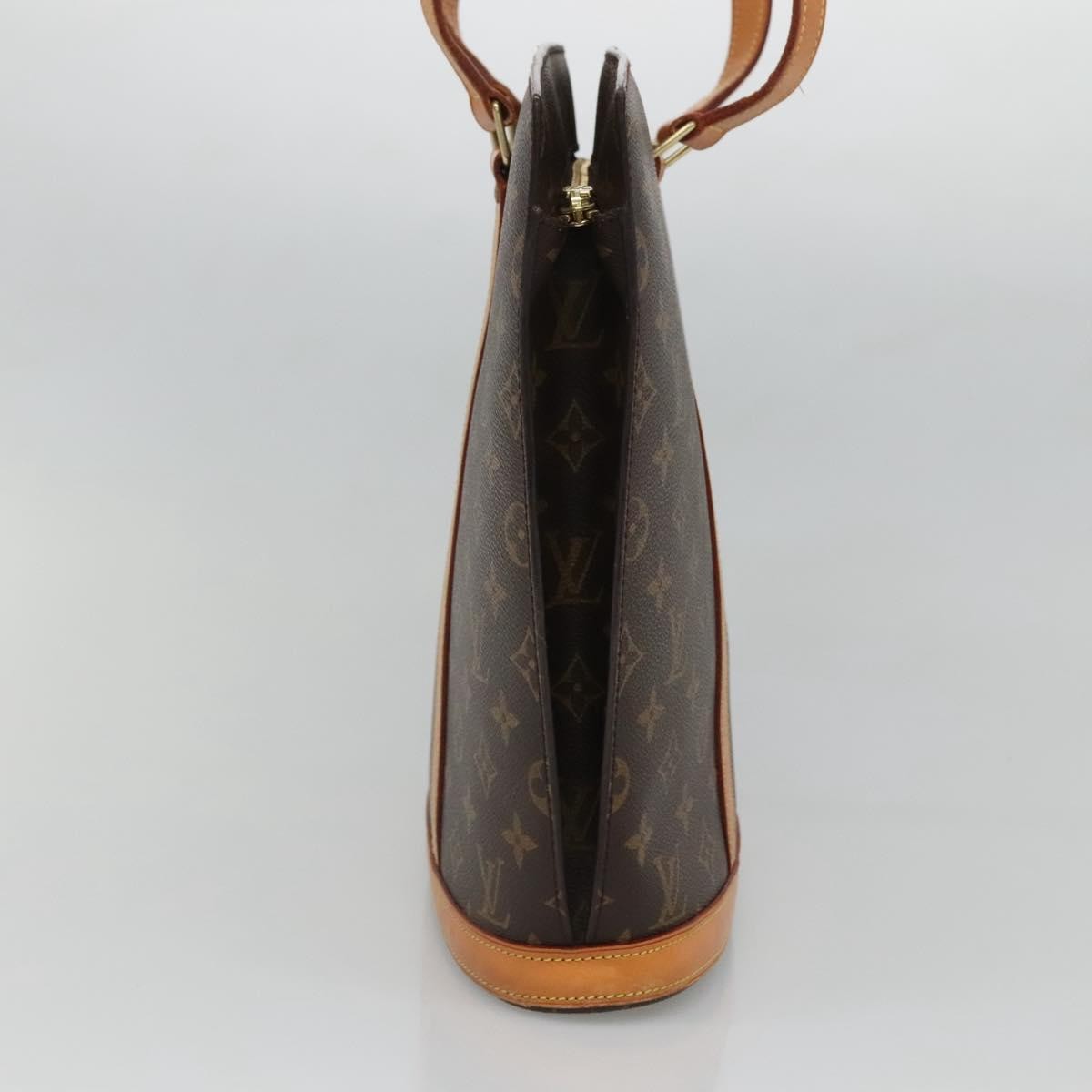 Louis Vuitton Babylone Handbag Monogram Canvas, BROWN, CANVAS, Tote bag