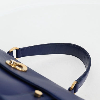 Saint Laurent Muse Two Bag Leather with Canvas, BLUE, LEATHER, Handbag
