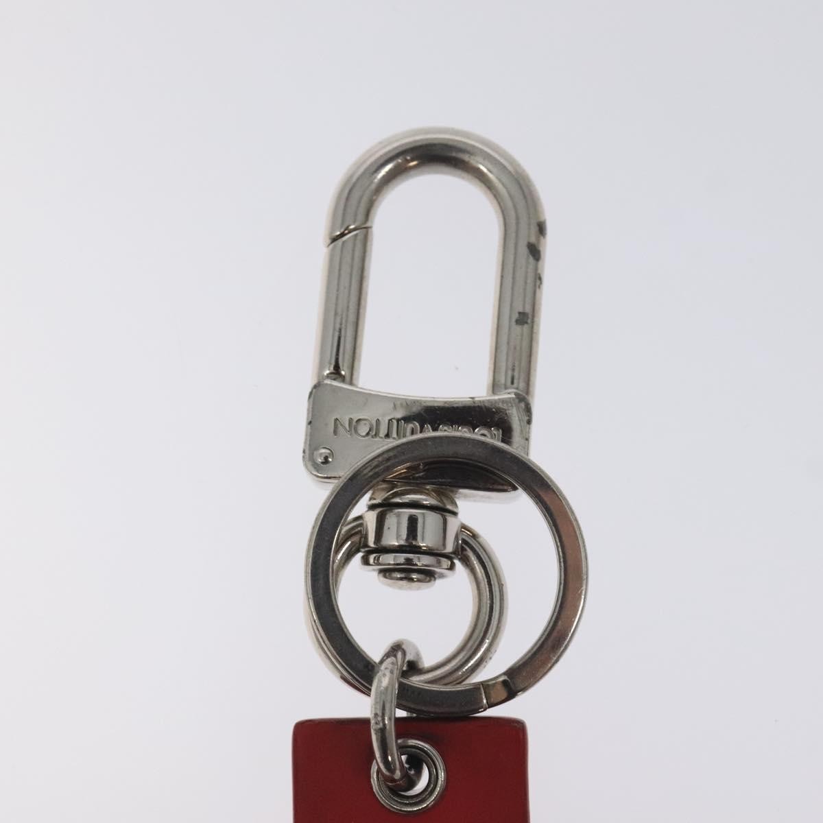 Louis Vuitton Supreme Bag Charm and Key Holder Epi Leather, RED, LEATHER, Charms and Keychains