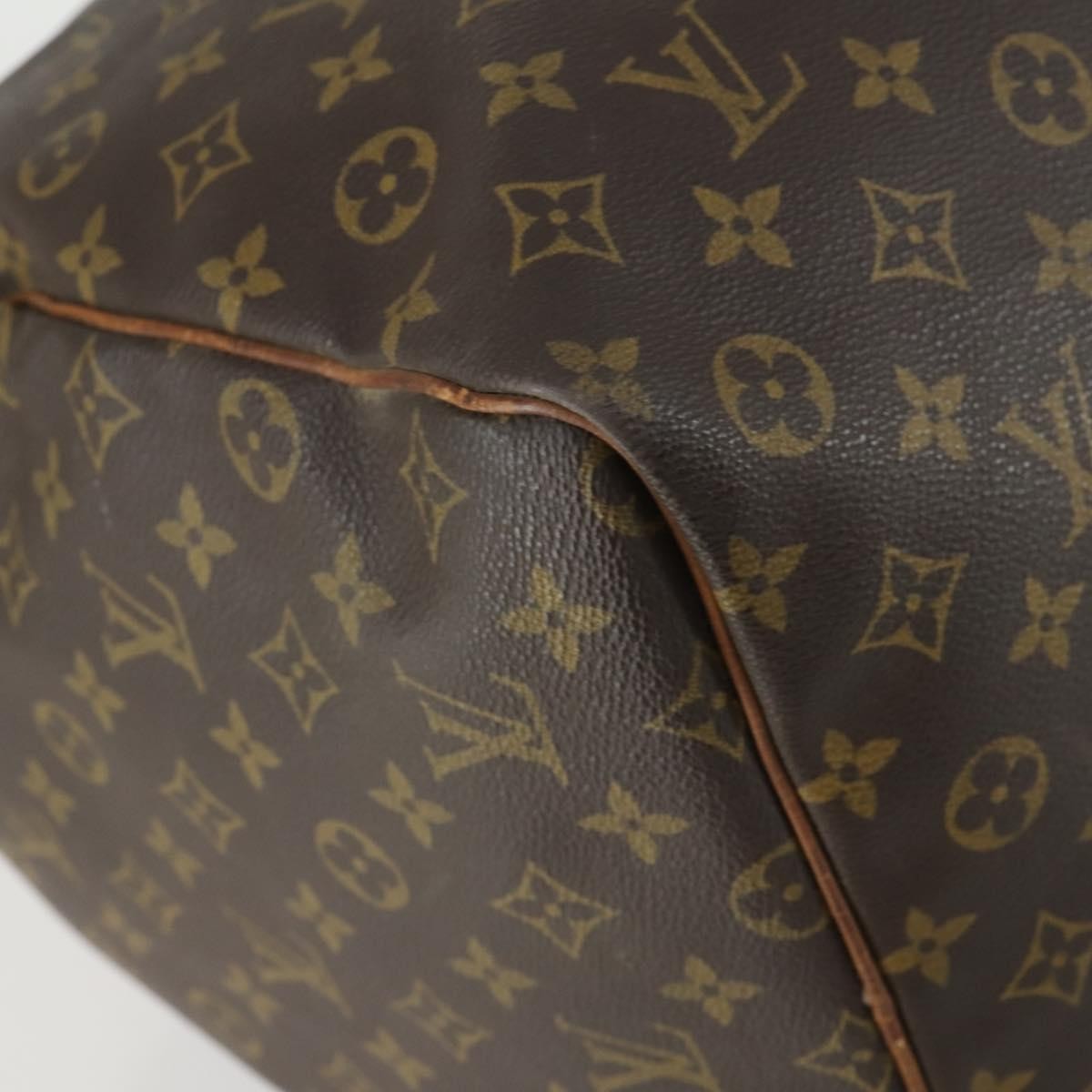 Louis Vuitton Keepall Bag Monogram Canvas, Brown, Canvas, Travel Bag