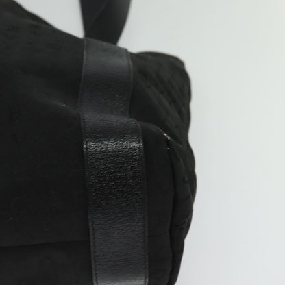 Bvlgari B.Zero1 Logomania Bag Canvas with Leather, BLACK, CANVAS, Tote bag